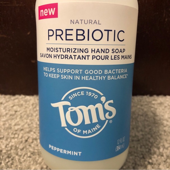 Tom's of Maine Prebiotic Moisturizing Liquid Hand Soap, Peppermint, 12oz - Picture 2 of 6